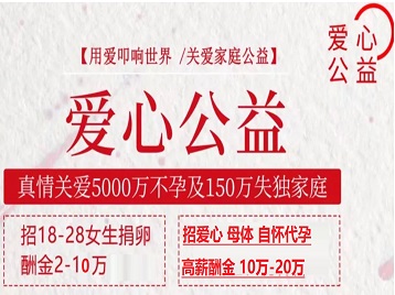 福鼎捐卵助孕生子 爱心志愿者招募
